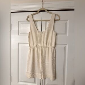 Joie white mini dress size medium